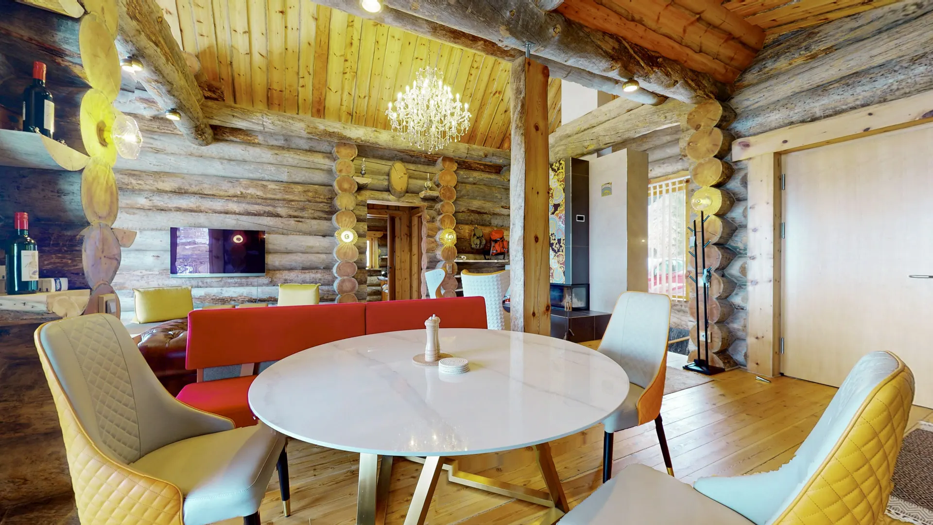 Ferienhaus-Zweitwohnsitz-Luxus-Blockhaus-Holz-Marmor-Turracher Höhe-Chalet (12)