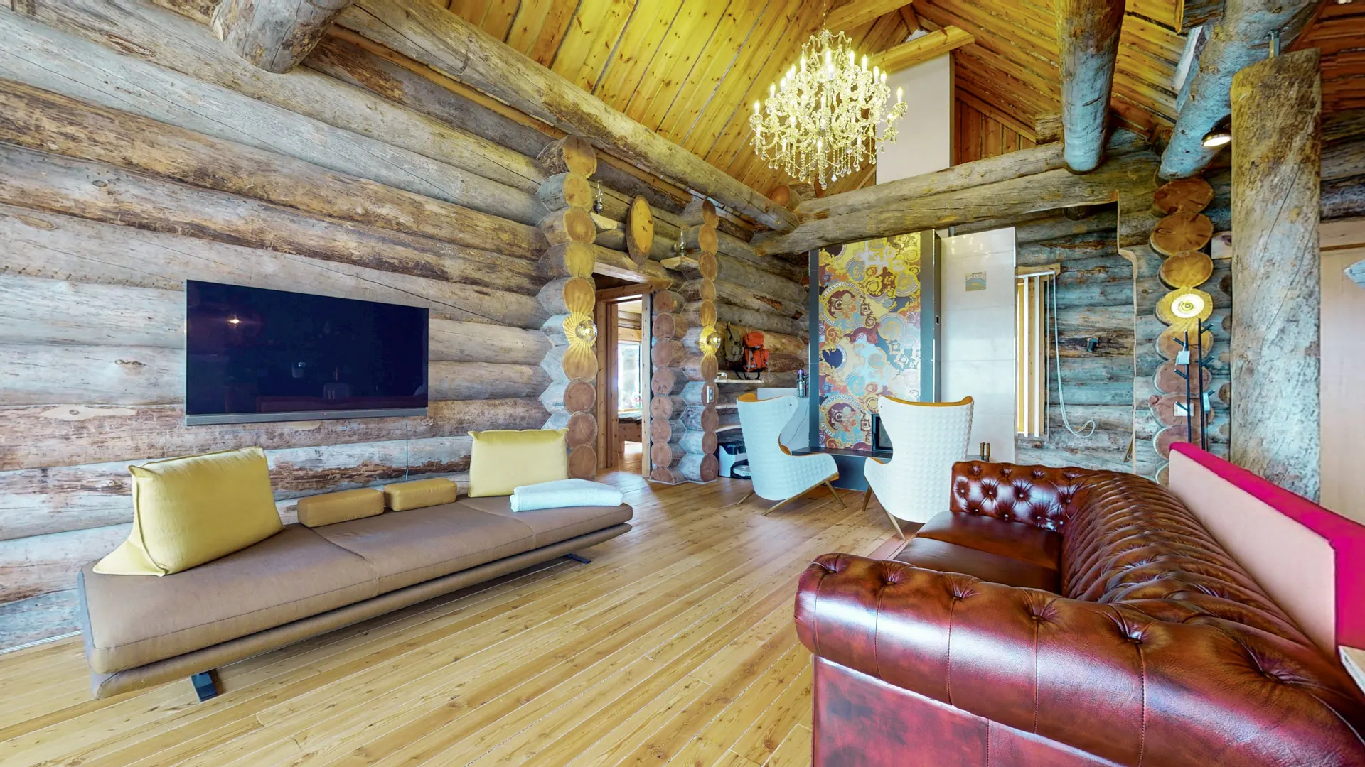 Ferienhaus-Zweitwohnsitz-Luxus-Blockhaus-Holz-Marmor-Turracher Höhe-Chalet (6)
