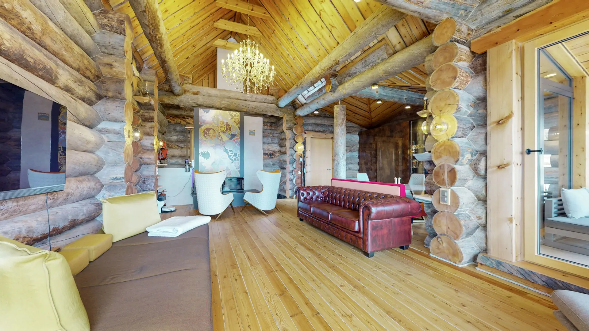 Ferienhaus-Zweitwohnsitz-Luxus-Blockhaus-Holz-Marmor-Turracher Höhe-Chalet (5)