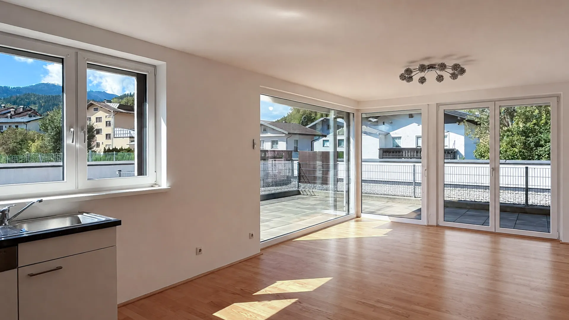 Bischofshofen - Penthouse - Terrasse - Zentrum - Berge - Ausblick - Natur - Stadt (1)