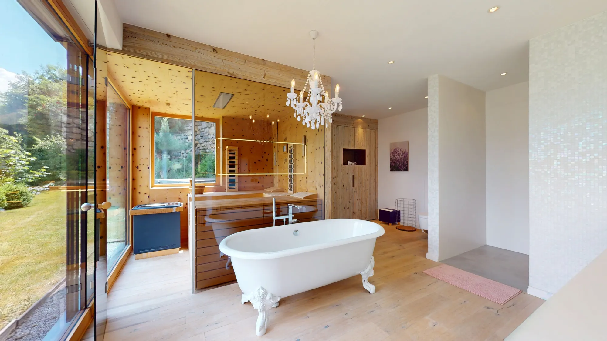Bad mit Sauna